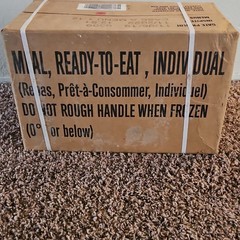 MRE Ready-To-Eat Individual Case A Menu 1-12, 12 Pack, MPN 8970-00-149-1094