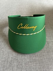 NWT Callaway Golf Birdie Putt Rope Visor Adjustable Hat Cap – Green Yellow