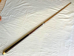 Vintage Unbranded Custom Cue 5/16-18 Pilot Pigskin Leather Wrap Billiards Pool