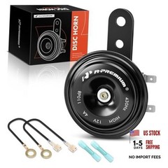 Disc Horn High Universal Electric Horn – 12V 110 dB – Compatible with