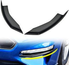 Front Bumper Winglets Fog Light Vent Trim for 2018-2023 Ford Mustang, Fog Lamp