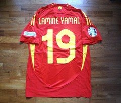 Authentic Spain Home Jersey 24/25 Player Match Edition IS9333 Lamine Yamal