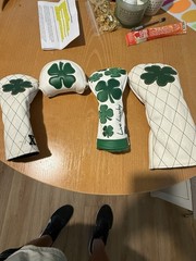 Black Clover Live Lucky Evergreen White/Green Headcover Set