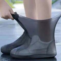 2Pcs Waterproof Silicone Shoe Covers Reusable Anti Slip Rain Boot Protectors