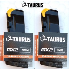 Taurus GX2 9mm 10-Round MAGAZINE 2-PACK 358-0038-02 OEM FAST SHIP