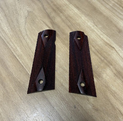 Colt Government Model 1911, Smith & Alexander Checkered Cocobolo Grips, NG-191