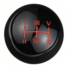 Abfer 5 Speed Shift Knob Upper Left Gear Shift Knobs Ball Manual Stick Shifting