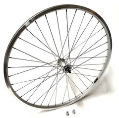 Front Alloy Bike Front 26″ 1.5-2.0″ Wheel Bolt On 100mm spacing 36h Rim Brake