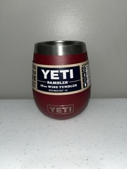YETI Harvest Red Wine Tumbler – Brand New – No Lid – SEE DESCRIPTION