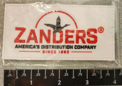 ZANDERS 2 x 4 in Distribution Company PVC Rubber Hook Loop Patch Shot Show 2023