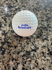 LOGO GOLF BALL-(1 BALL) VINTAGE LOOKING CURTISS BUTTERFINGER 50TH ANNIVERSARY‼️