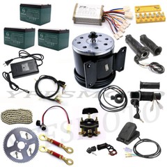 36V 800W Brush Electric Motor Full Kits for e-ATV Quad Buggy Taotao Go Cart Golf