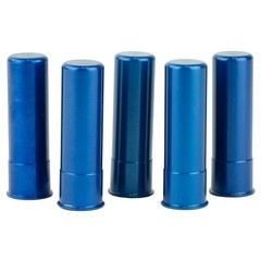 A-Zoom Dummy Rounds Snap Caps 20 Gauge 5 pack Blue Aluminum 12313