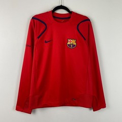 Vintage Barcelona Spain Football Training Top Sweatshirt Nike 2000’s Size M