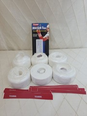 Tourna Mega Tac Overgrips Grade B Grab Bag White TENNIS – NEW factory irregular