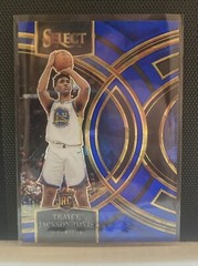 NBA 23-24 Select Trayce Jackson-Davis Rookie Blue Cracked Ice Premier Card.