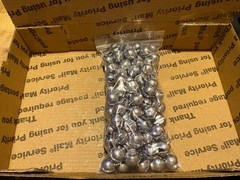 3/8 oz Removable Split Shot Sinkers Choose Qnty 100/200/300/400/500