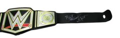 Bret Hart WWF Champ Autographed Champion WWF Full Size Replica Belt JSA