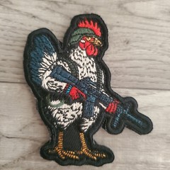 COC FIGHTER EMBROIDERED Tactical Morale Patch Hook and Loop