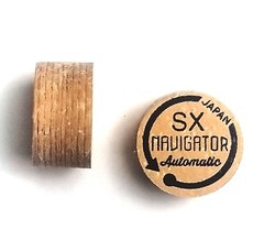 Navigator AUTOMATIC SX super soft 10 Layer Pigskin Leather Pool Cue Tip – Brown