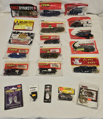20 PACK VARIETY Plastic Baits Bass Dynasty KVD Molix Plus 5 Tackle Items NOS