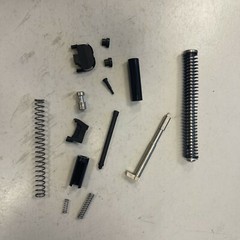 FITS Glock19 G19 Gen1-3 COMPLETE UPPER Slide Parts Kit STAINLESS GUIDE ROD