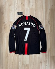 Manchester United 2007–2008 Away Long Sleeve jersey – Cristiano Ronaldo #7