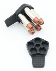 Zeta6 J-CLIP Speedloader for 5-Shot 38SP/357 Revolvers (2 Pack)