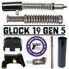 Glock 19 Gen 5 Upper Parts Kit OEM | G19 UPK Factory Slide Kit Complete Assembly