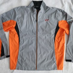 NWOT FootJoy DryJoys HydroLite Golf Waterproof Jacket Large Virginia Tech Hokies