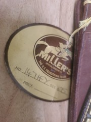 2 Near Mint Miller’s Official Saddlers To The US Equestrian Team Handcrafted🇬🇧
