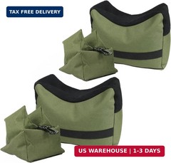 Twod Outdoor Shooting Rest Bags – Target Sports Bench Rest with Front & Rear Sup