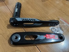 SRAM Rival E1 Crankarms 165 mm, DUB 8 Bolt Direct Mount