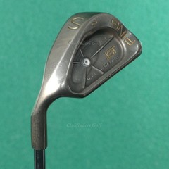 LH Ping ISI Nickel White Dot S2 54.5° SW Sand Wedge Cushin Z-Z65 Steel Stiff