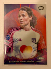 2024-25 Topps Chrome UEFA Women’s Champions League – Dzsenifer Marozsán Vibe 2/5