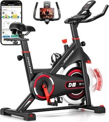 Exercise Bike Silent Magnetic DMASUN 330LB Capacity
