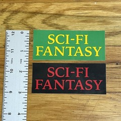 Sci-Fi Fantasy Stickers – Lot of 2