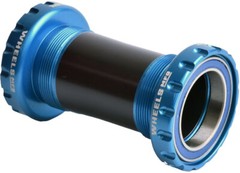 Wheels Manufacturing BSA Bottom Bracket – DUB Spindle, ABEC 3, Teal