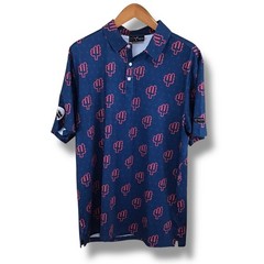 Yatta Golf Mens XL Desert Heat Polo Shirt Cactus Performance Stretch New