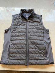 Rhoback Fulton Men’s Performance Golf Vest Size Medium Grey