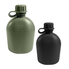 Military 1 Quart Canteen 3 Piece Plastic BPA Free Made in USA NEW