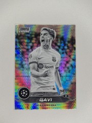 2024 Stadium Club Chrome Black and White Refractor /299 – Gavi – Barcelona #6