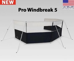Dometic Pro Windbreak 5 Panel Camping Caravan Awning Screen Fence Outdoor
