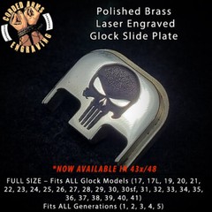 Punisher – FITS Glock Rear Slide Plate Back Plate for Gen 1-5