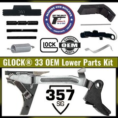 Glock 33 OEM Lower Parts Kit Gen 3 G33 LPK .357 cal Genuine Factory Authentic