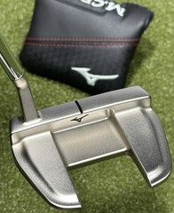 Mizuno M Craft Tokyo S Slant Nickel Putter Forged in Japan 35″ RH w/ Cover MINT!