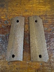 Reproduction Grips For Colt 1911 Government Model Post War National Match Grips.