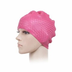 Silicone Swimming Cap Solid Color Long Hair Clean Swim Pool For Men Women Kids