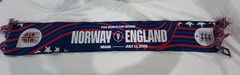 FIFA World Cup 2026 Norway V England Official Licensed Match Day Scarf July 11