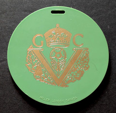 vtg – PGA bag tag – VICTORIA GOLF CLUB – 1970 – Canada